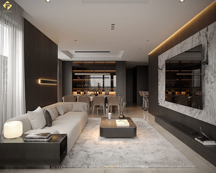 Phong cách thiết kế nội thất hiện đại