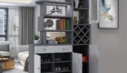 Vách ngăn gỗ công nghiệp hiện đại