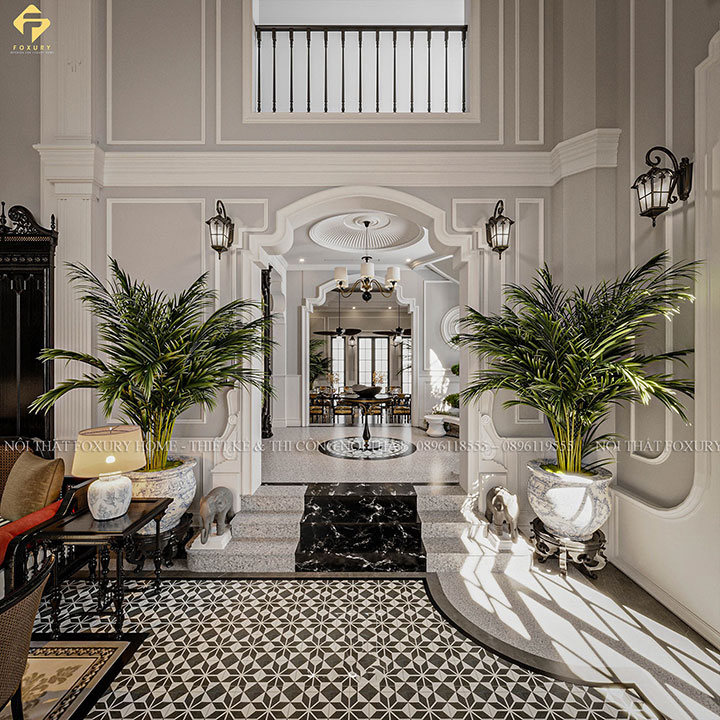 nội thất phong cách Indochine