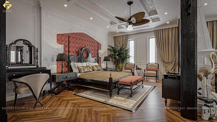 nội thất phong cách Indochine