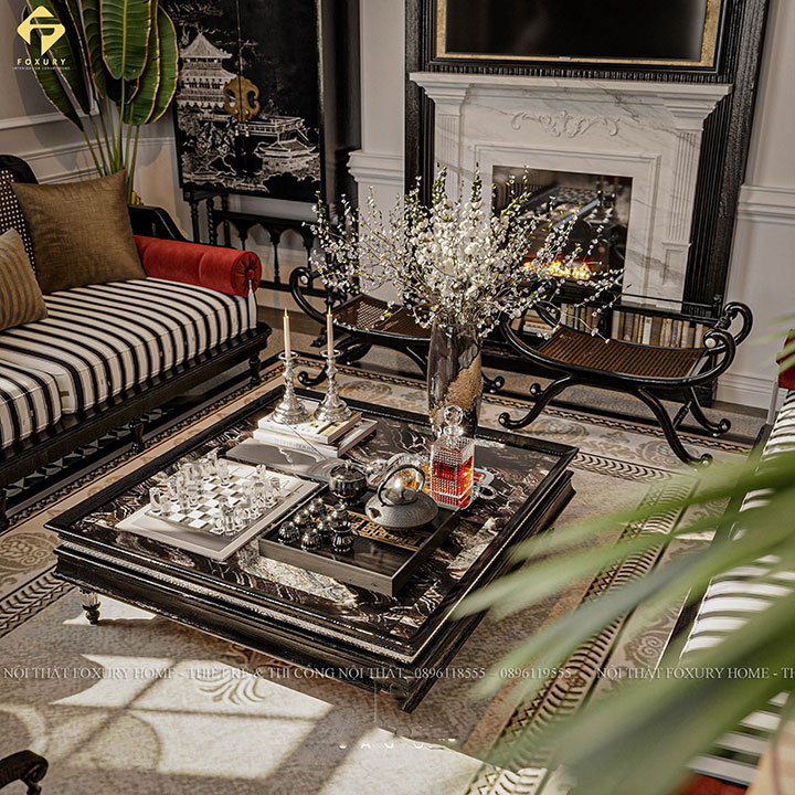 nội thất phong cách Indochine