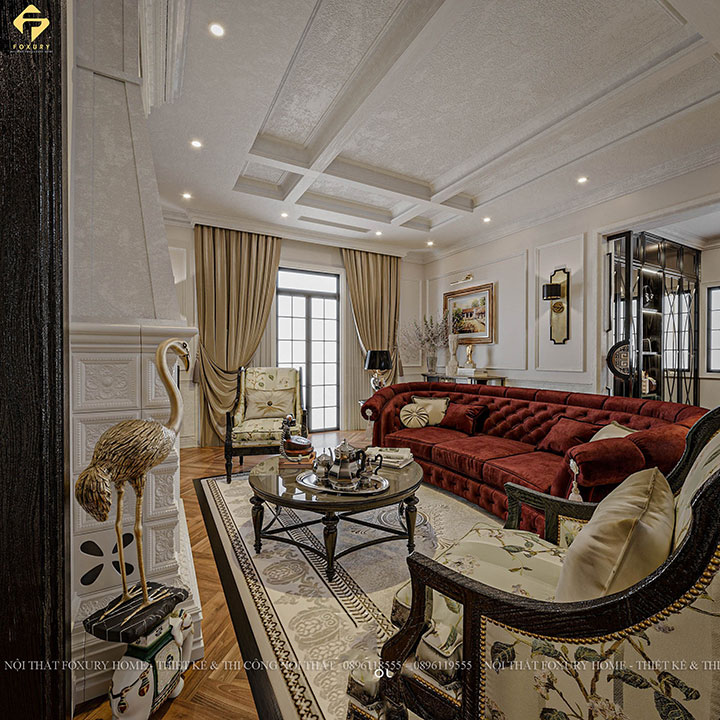 nội thất phong cách Indochine