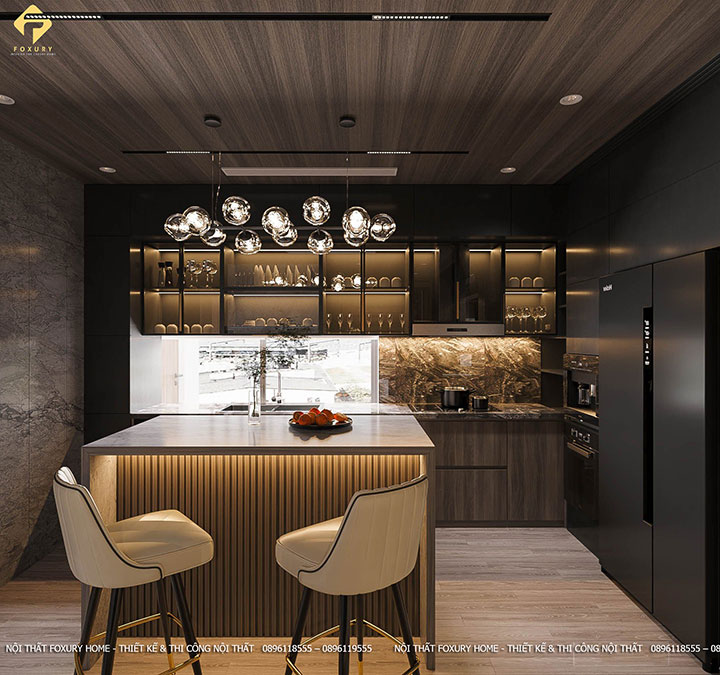 thi công nội thất căn hộ Duplex
