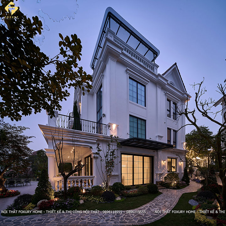 nội thất biệt thự tân cổ điển