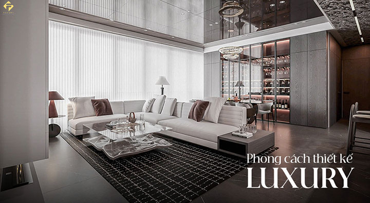 nội thất phong cách modern luxury
