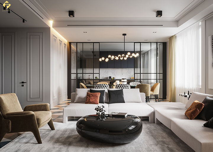Dự án thi công nội thất 𝐌𝐨𝐝𝐞𝐫𝐧 𝐂𝐥𝐚𝐬𝐬𝐢𝐜 nhà phố