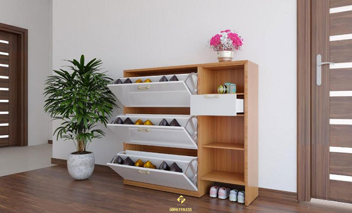 kích thước tủ giày