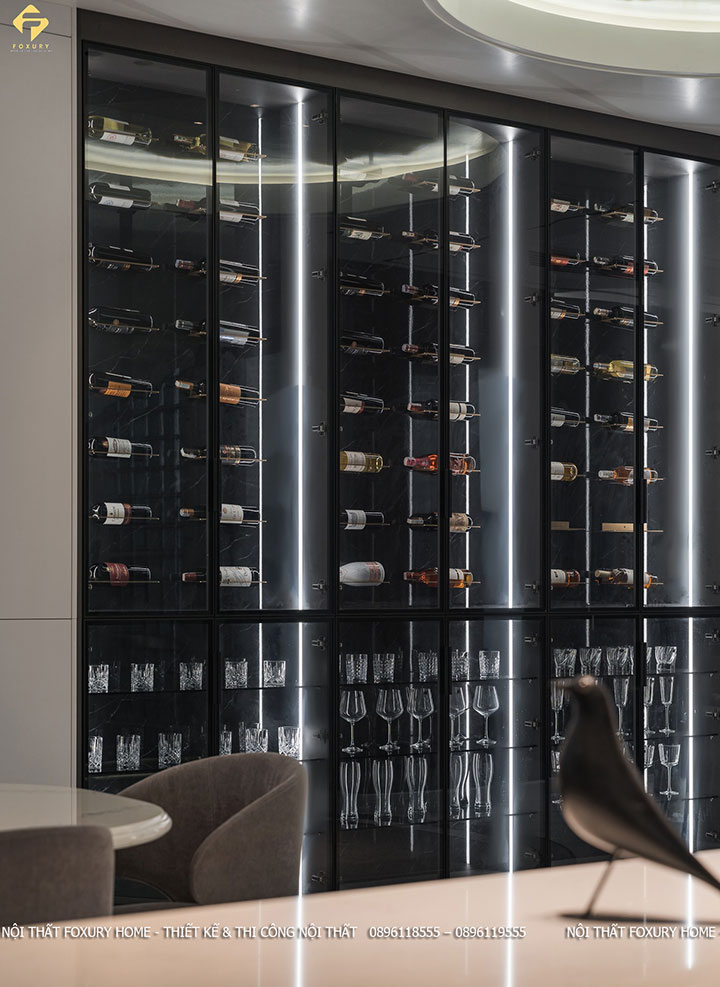 phòng khách nhà phố 3 tầng