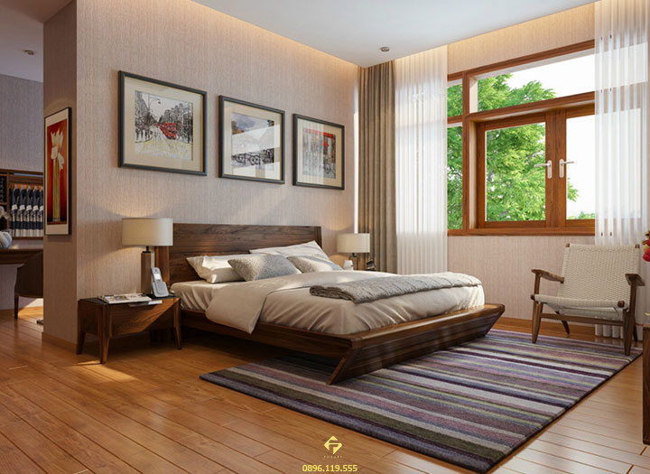 nội thất phòng ngủ mệnh thổ