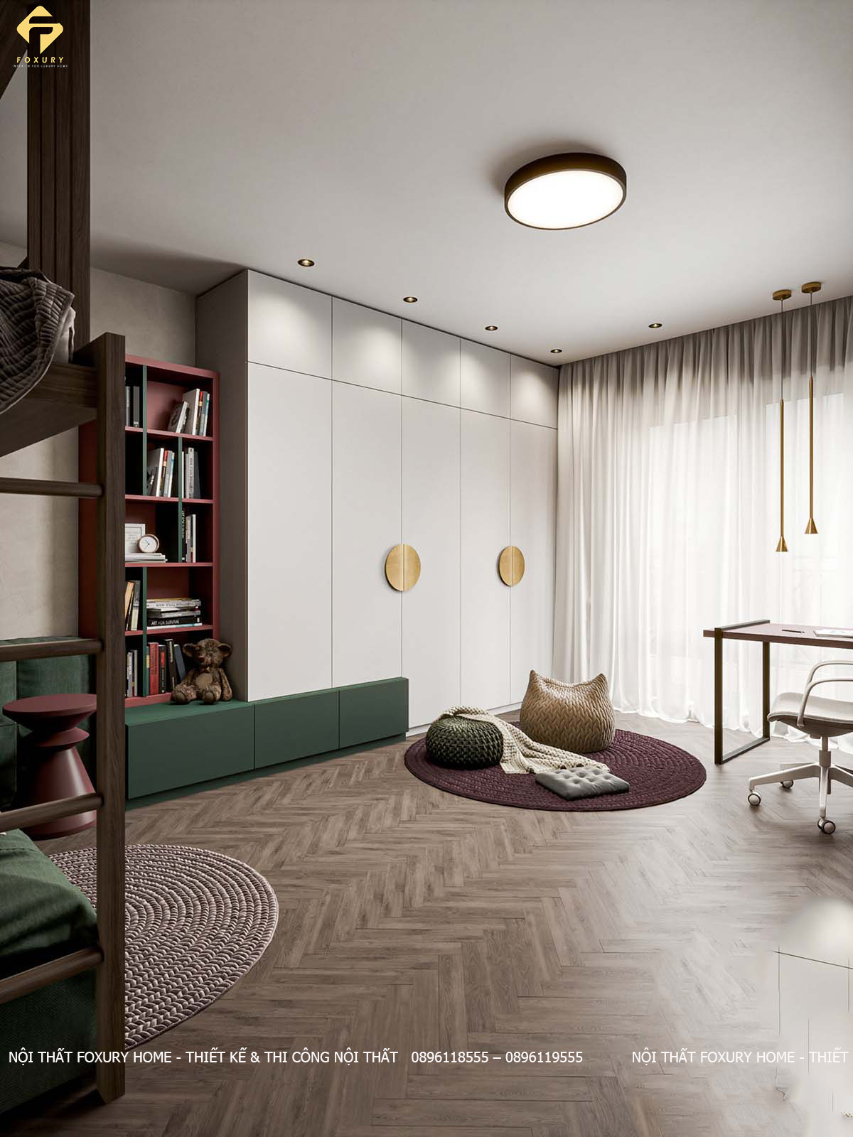thiết kế nội thất cho mệnh Mộc
