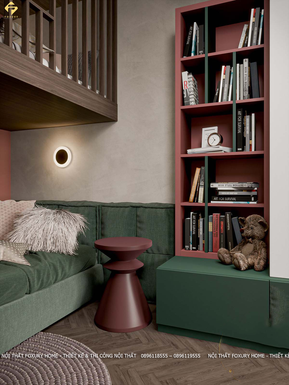 thiết kế nội thất cho mệnh Mộc