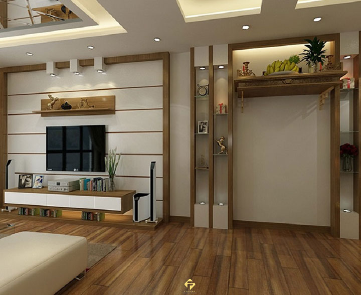 bàn thờ treo tường chung cư