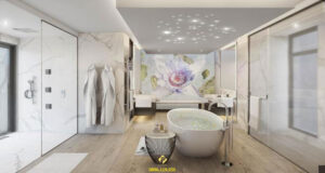 Mẫu nội thất nhà tắm sang trọng