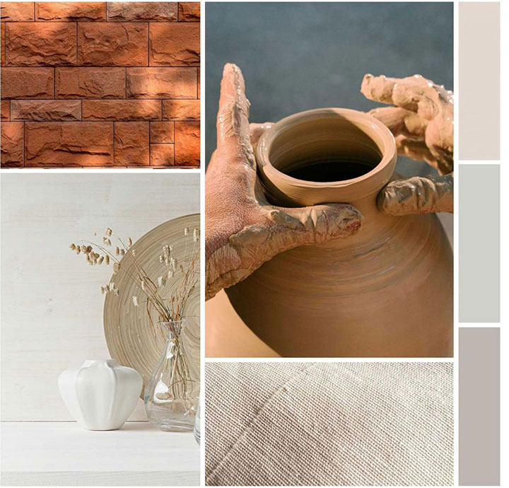 Chất liệu nội thất cho người mệnh Thổ