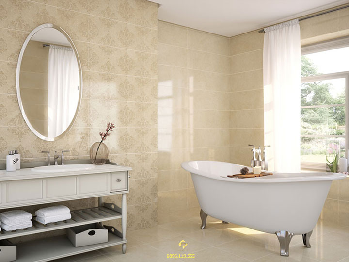 nội thất nhà tắm mệnh thổ