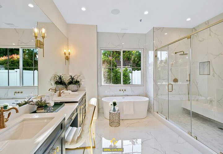 Xu hướng thiết kế mang trải nghiệm spa vào phòng tắm