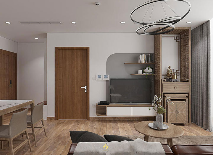 bàn thờ đứng chung cư