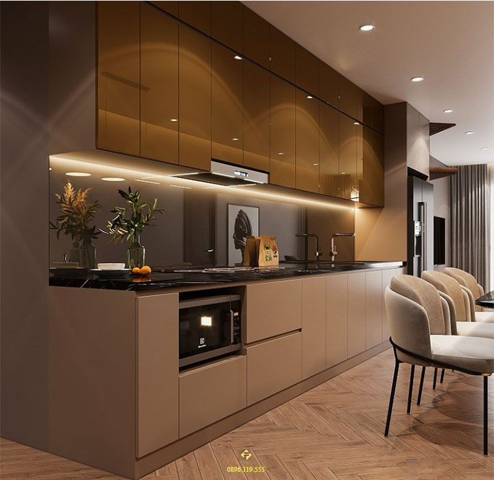 nội thất bếp mệnh thủy