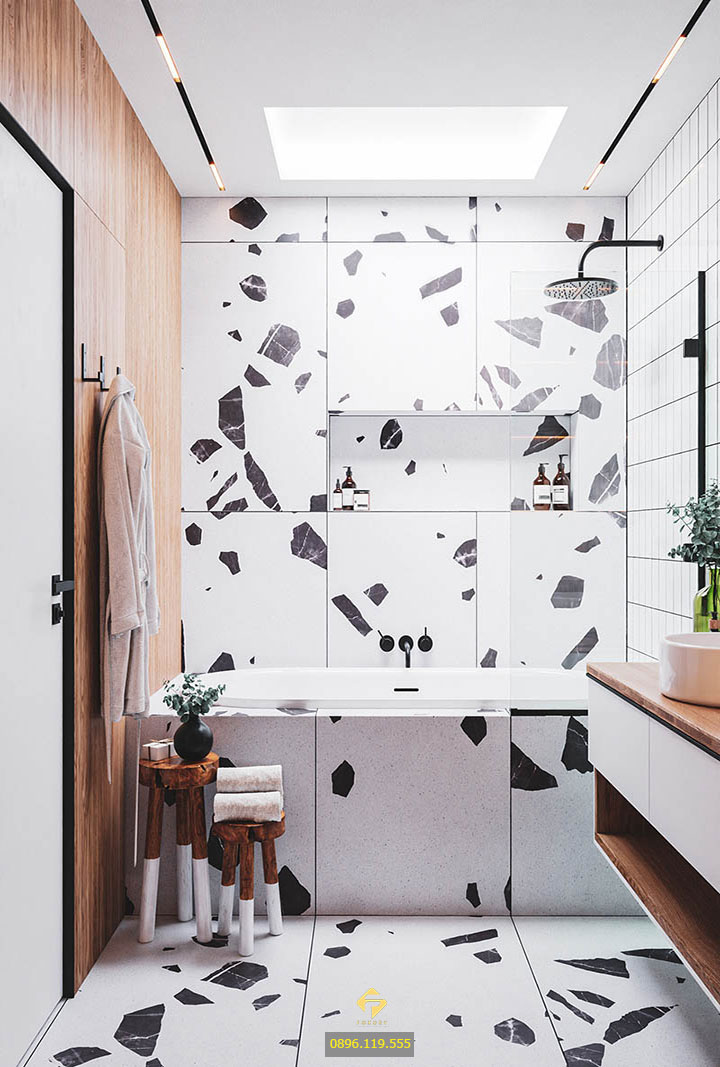 Mẫu nhà tắm hiện đại, nội thất nhà vệ sinh