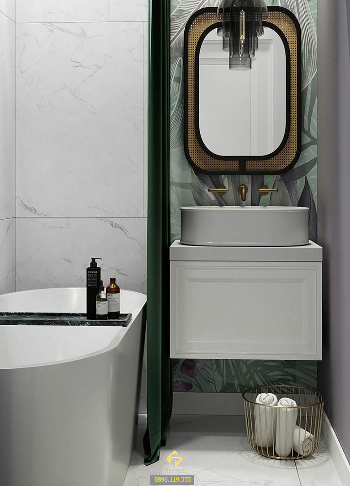 hiết kế nhà vệ sinh nhỏ đẹp