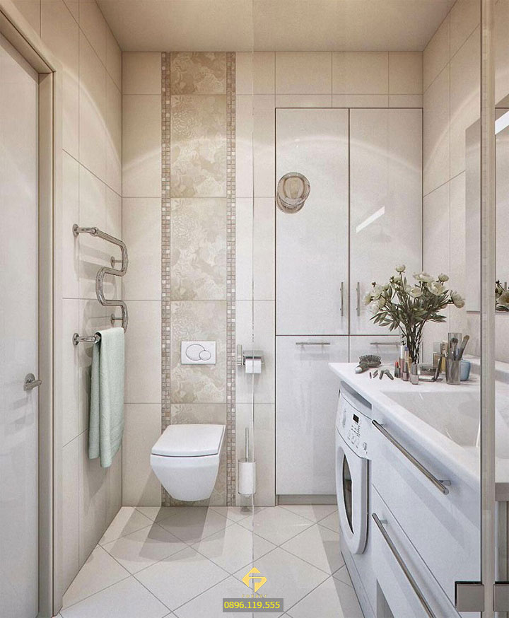 hiết kế nhà vệ sinh nhỏ đẹp