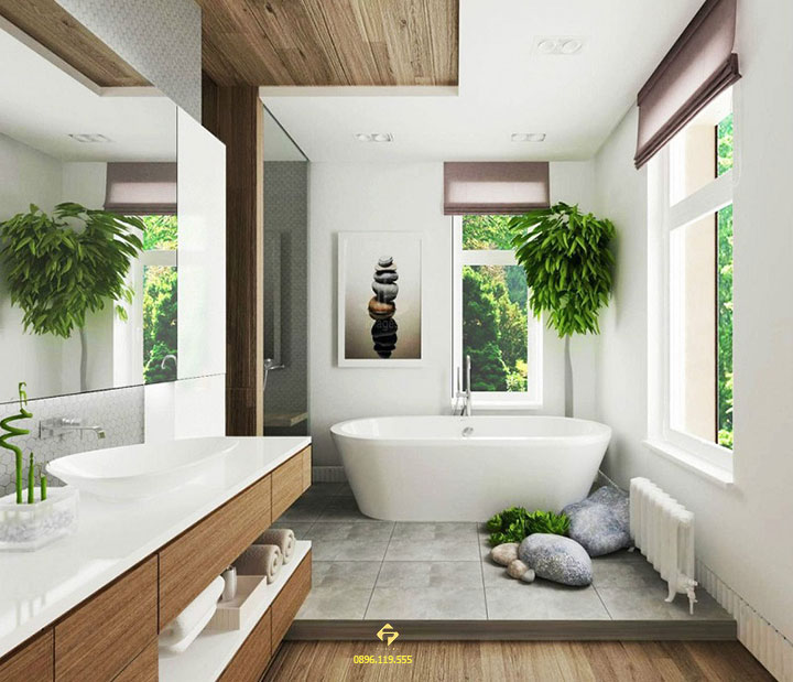 thiết kế nội thất nhà tắm