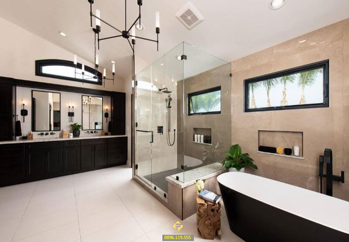 Xu hướng thiết kế mang trải nghiệm spa vào phòng tắm