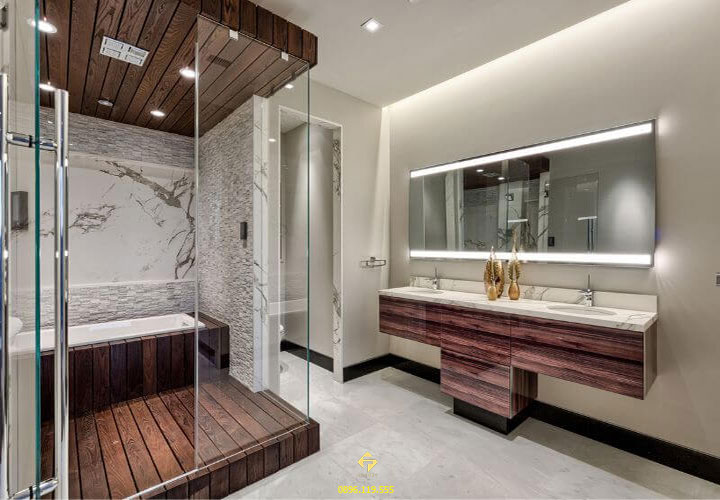 Xu hướng thiết kế mang trải nghiệm spa vào phòng tắm