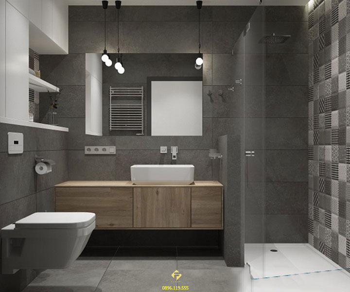 Mẫu nhà tắm đẹp đơn giản