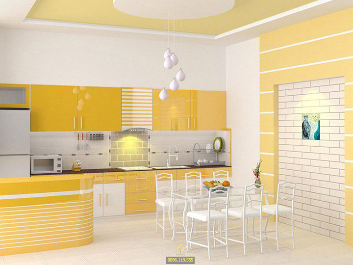 nội thất bếp mệnh thổ