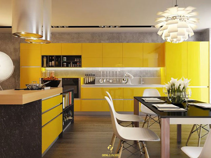 nội thất bếp mệnh thổ