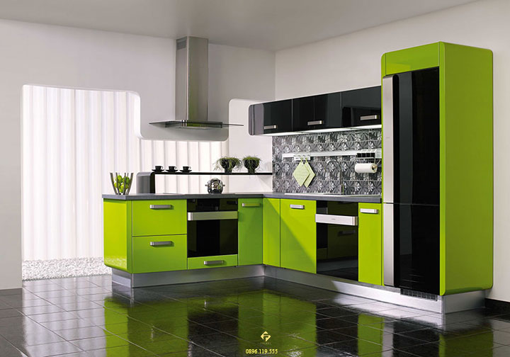 nội thất bếp mệnh thủy