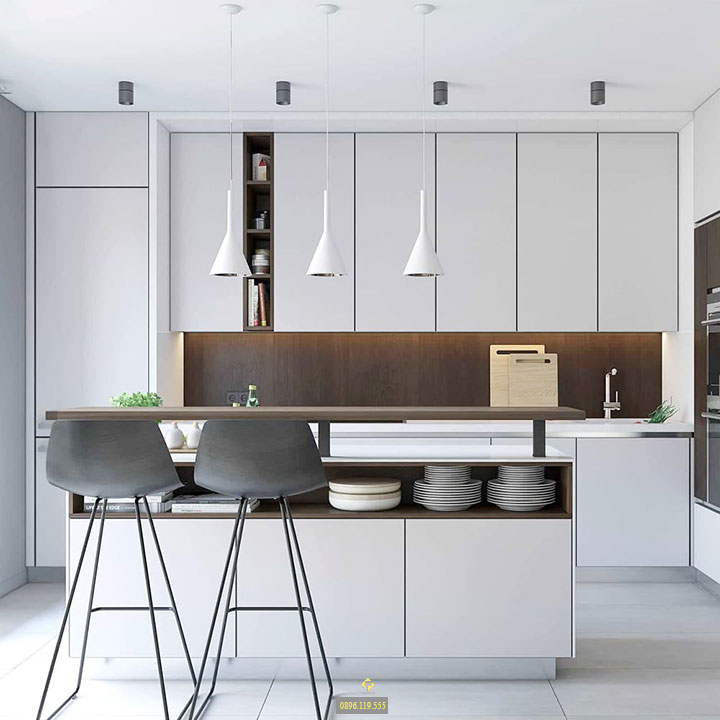 nội thất bếp mệnh thủy