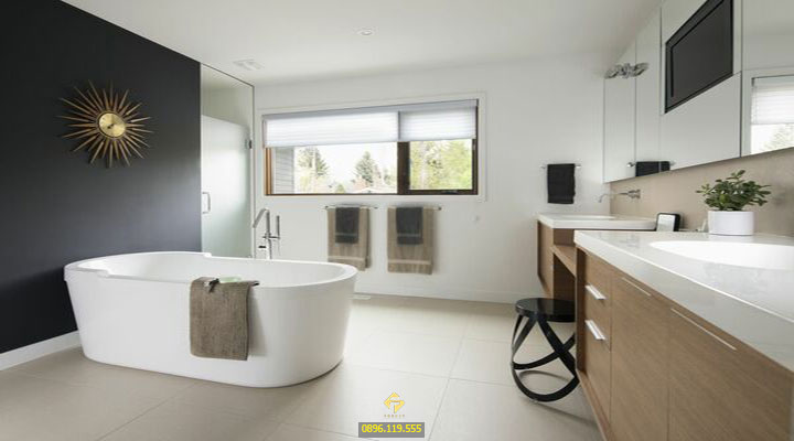 Mẫu nội thất nhà tắm sang trọng