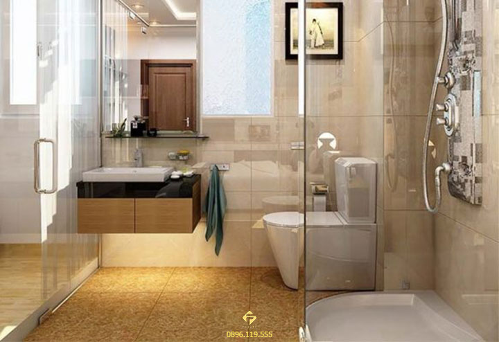 nội thất nhà tắm mệnh thổ