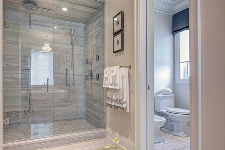 nội thất nhà tắm mệnh thổ