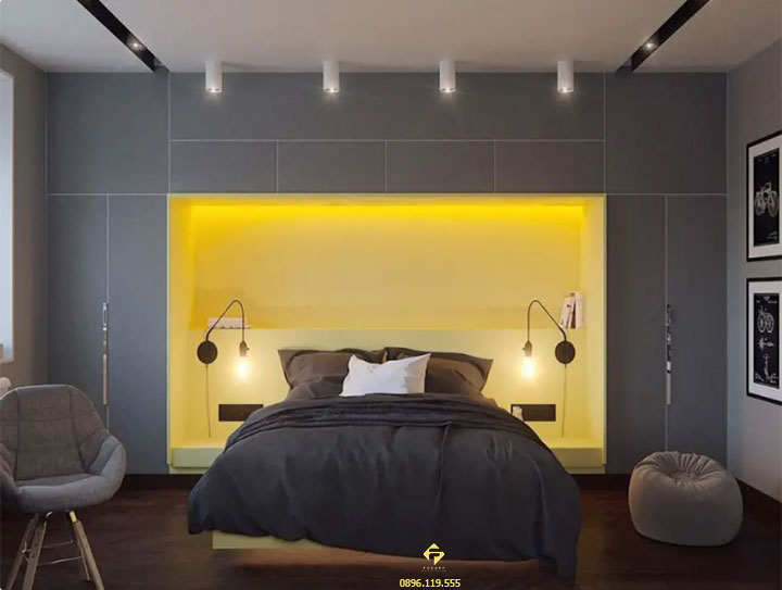 nội thất phòng ngủ mệnh thổ