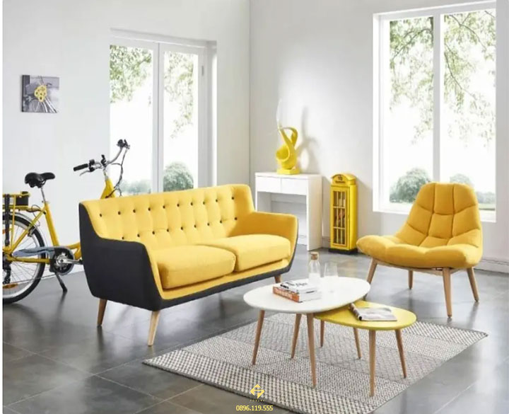 nội thất phòng khách mệnh thổ