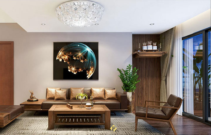 bàn thờ treo tường chung cư