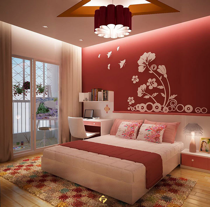 thiết kế nội thất mệnh Hỏa