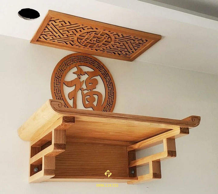 Kích thước bàn thờ treo chung cư