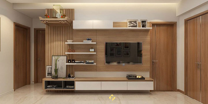 bàn thờ treo tường chung cư