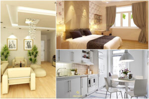 phong cách thiết kế nội thất mệnh kim