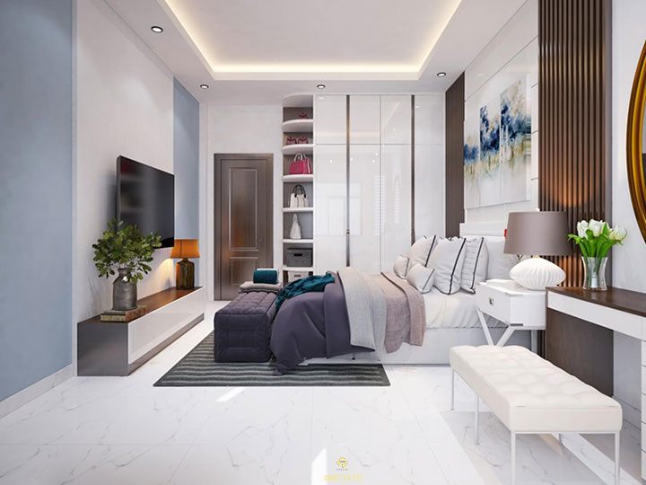 nội thất phòng ngủ mệnh kim