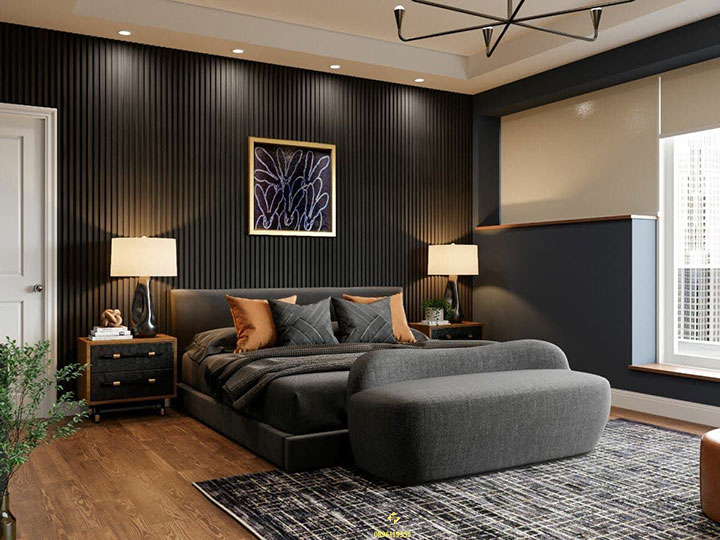 phòng ngủ nam phong thủy