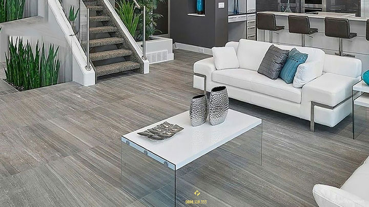 nội thất phòng khách mệnh kim