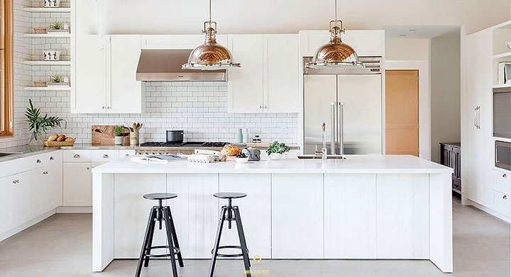 nội thất bếp mệnh kim