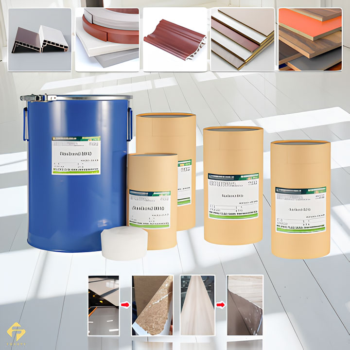 Keo dán cạnh gỗ công nghiệp
