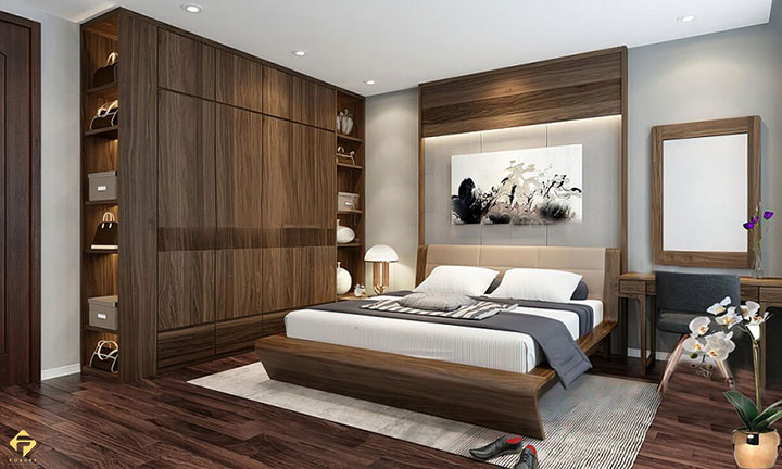 kích thước tủ áo gỗ công nghiệp