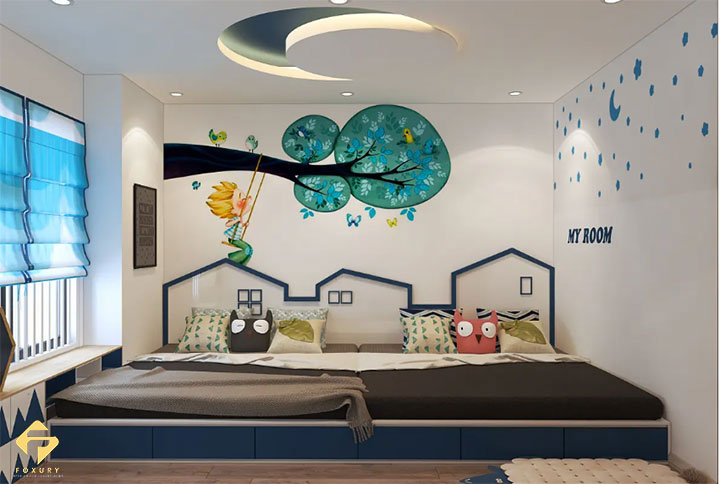 nội thất phòng ngủ bé trai